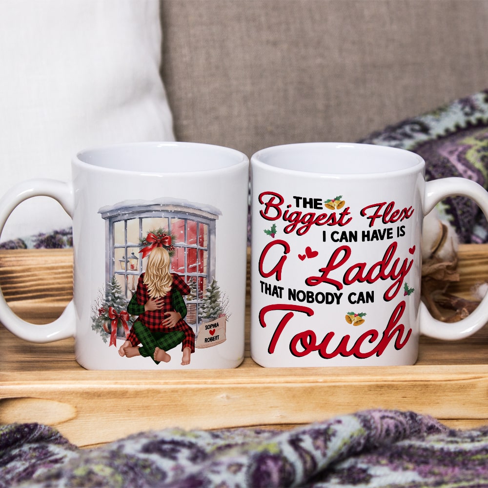 Personalized Christmas Mugs for Couples - Perfect Holiday Gifts & Valentine's Day Gifts Coffee Mug PopCulturePrints