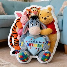 Load image into Gallery viewer, It's Okay to Be Different - Personalized Autism Pillow for Kids Pillow PopCulturePrints
