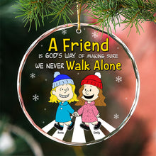 Load image into Gallery viewer, Personalized Cartoon Friends Christmas Ornament
