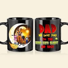 Load image into Gallery viewer, Personalized Super Dad Coffee Mug - To King Kai&#39;s Planet and Back Coffee Mug PopCulturePrints
