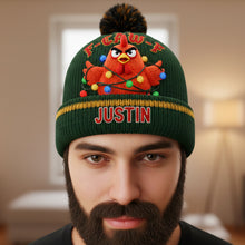 Load image into Gallery viewer, F-C-A-U-F Chicken Beanie: Personalized &amp; Humorous Gift for Coworkers &amp; Friends Hat PopCulturePrints
