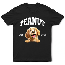 Load image into Gallery viewer, I Love My Dog - Personalized T-Shirt with Cute Puppy Design T-shirt PopCulturePrints
