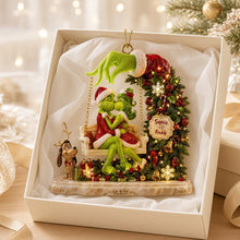 Load image into Gallery viewer, Kissing Couple Christmas Ornament - A Heartfelt Personalized Gift
