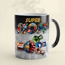 Load image into Gallery viewer, "Super Mom – The Ultimate Superhero" - Personalized Ceramic Coffee Mug - Perfect Gift for Mom, Grandma, and Special Women Coffee Mug PopCulturePrints
