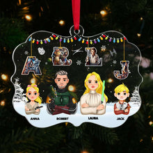 Load image into Gallery viewer, Custom Star Wars Family Name Ornament Ornament PopCulturePrints
