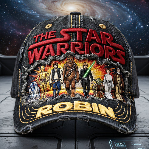 “Join the Galactic Adventure!” - Fantasy World Classic Cap, Personalized Gifts for Fans Caps PopCulturePrints