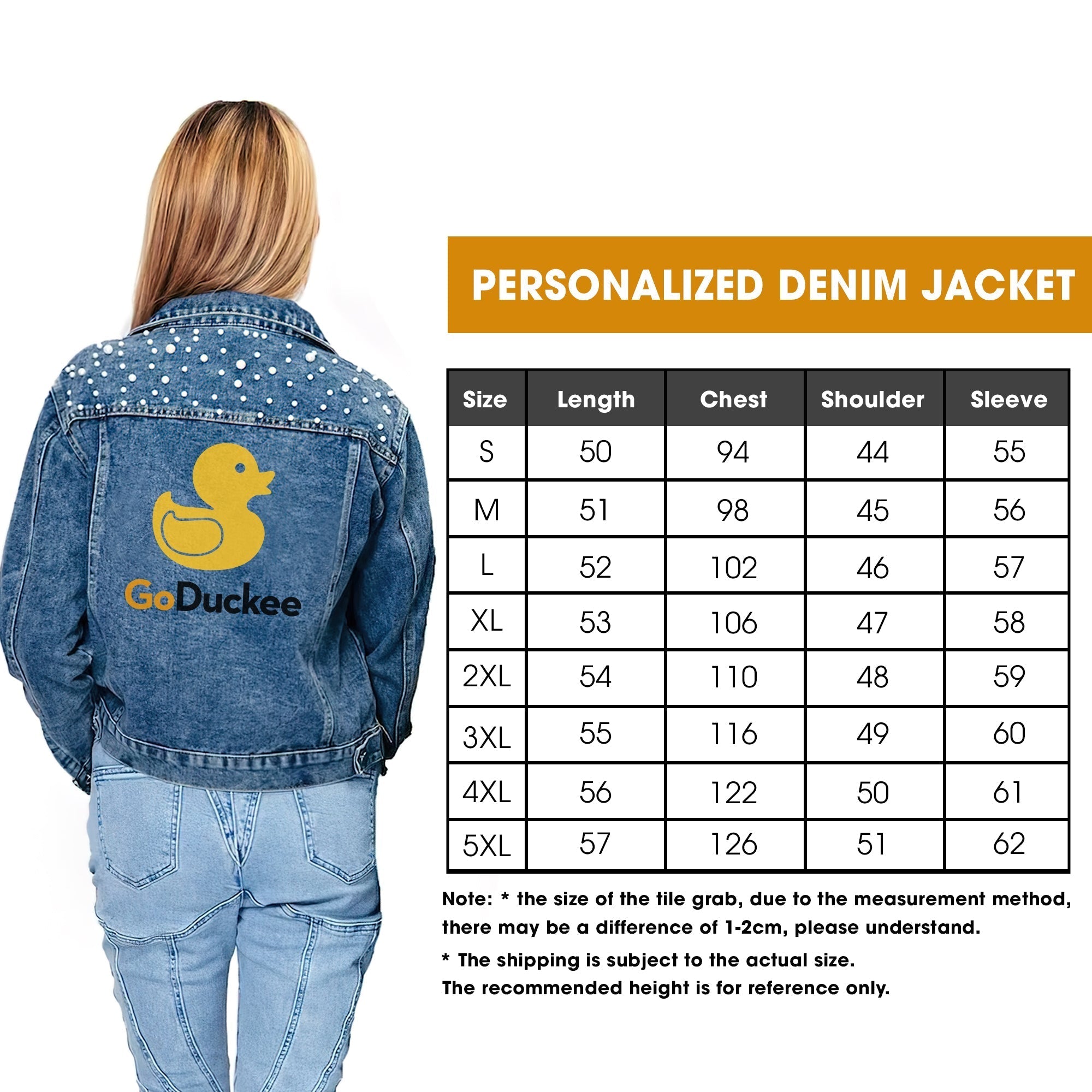 Personalized 'Teach Like a Wizard' Denim Jacket