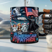 Load image into Gallery viewer, “Celebrate Your Inner Hero” - Dad Patriot Troop Magic Mug - Personalized Gift for Dads, Grandpas, and more! Coffee Mug PopCulturePrints
