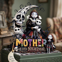 Load image into Gallery viewer, "Stay Spooky, Mom!" - Spooky Mom Acrylic Plaque - Personalized Gifts for Moms, Grandmas, and More Shaped Plaques PopCulturePrints
