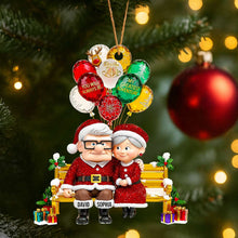 Load image into Gallery viewer, You&#39;ll Always Be My Greatest Adventure - Personalized Romantic Couple Christmas Ornament Ornament PopCulturePrints
