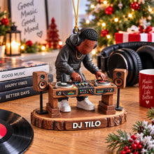Load image into Gallery viewer, Celebrate the Beat: Personalized DJ Acrylic Ornament - Unique Custom Gift for Music Lovers
