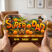Load image into Gallery viewer, Super Dad Acrylic Plaque - Personalized Gift for Dads, Grandpas, and More Shaped Plaques PopCulturePrints
