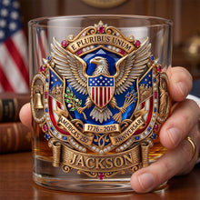 Load image into Gallery viewer, Celebrate 250 Years of Pride with Customization - Round Glass for Personal Anniversaries
