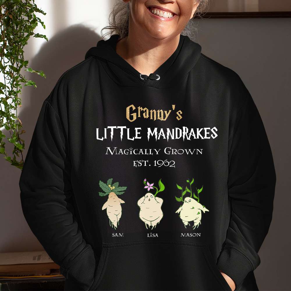 Personalized Granny's Little Mandrakes Sweatshirt