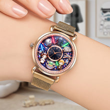 Load image into Gallery viewer, “A Galaxy of Time” - Space Theme Watch - Personalized Gift for Pop Culture Fans
