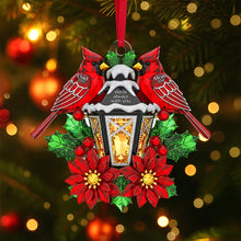 Load image into Gallery viewer, Memorial Cardinal Ornament - Personalized Gifts for Loved Ones Ornament PopCulturePrints
