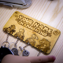 Load image into Gallery viewer, Personalized Family Modern Life Doormat Key Holder PopCulturePrints
