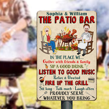 Load image into Gallery viewer, Personalized Couple Metal Sign | Perfect Valentine&#39;s Day Gifts for Couples Metal Signs PopCulturePrints
