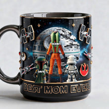 Load image into Gallery viewer, The Best Mom Ever – Sci-Fi Hero Mom Coffee Mug | Personalized Gift for Moms Coffee Mug PopCulturePrints
