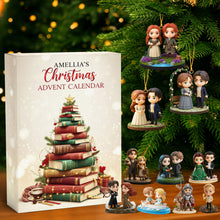 Load image into Gallery viewer, Literary Magic Christmas Advent Calendar – A Personalized Gift for Book Lovers Advent Calendar PopCulturePrints
