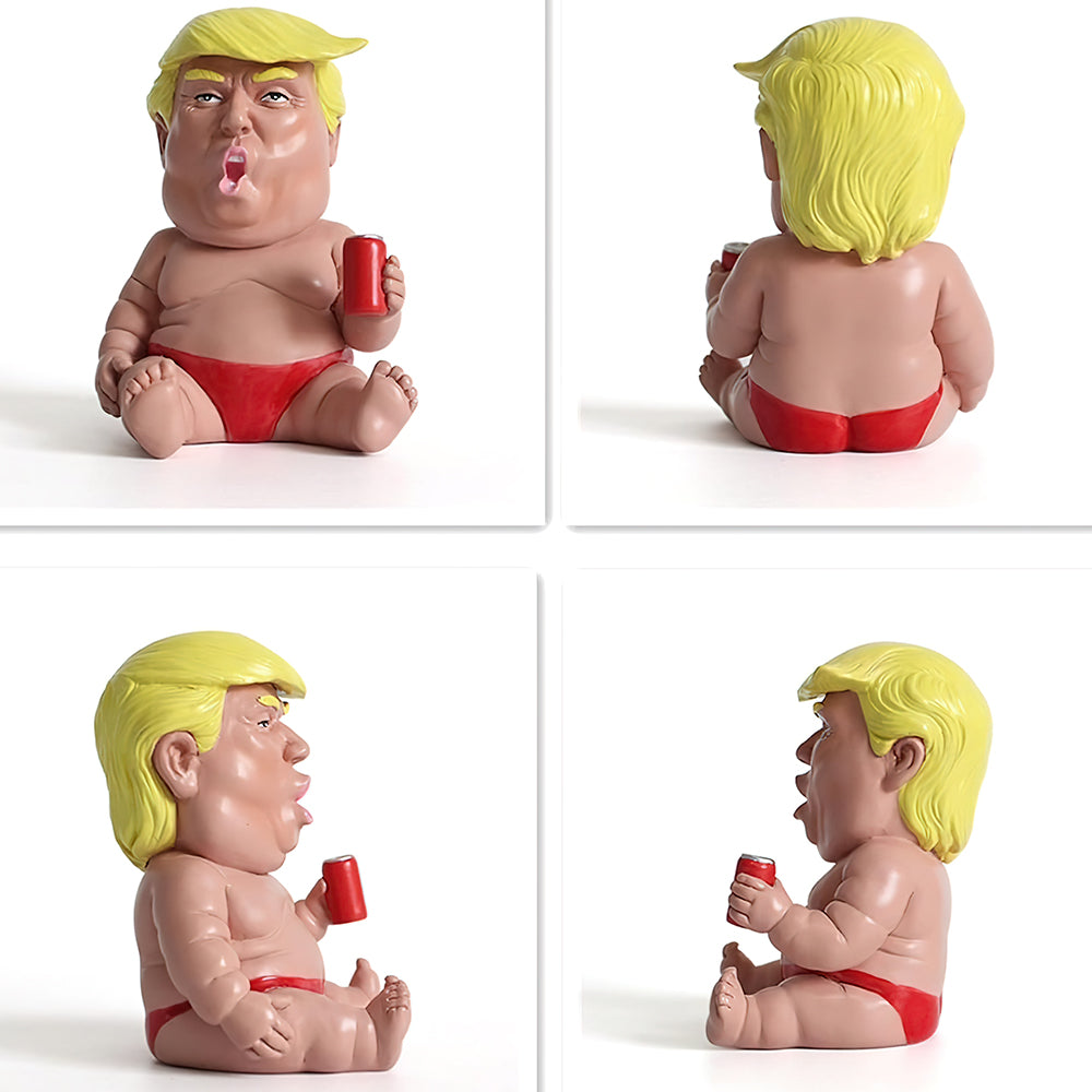 Funny Baby Trump Car Hanging Ornament