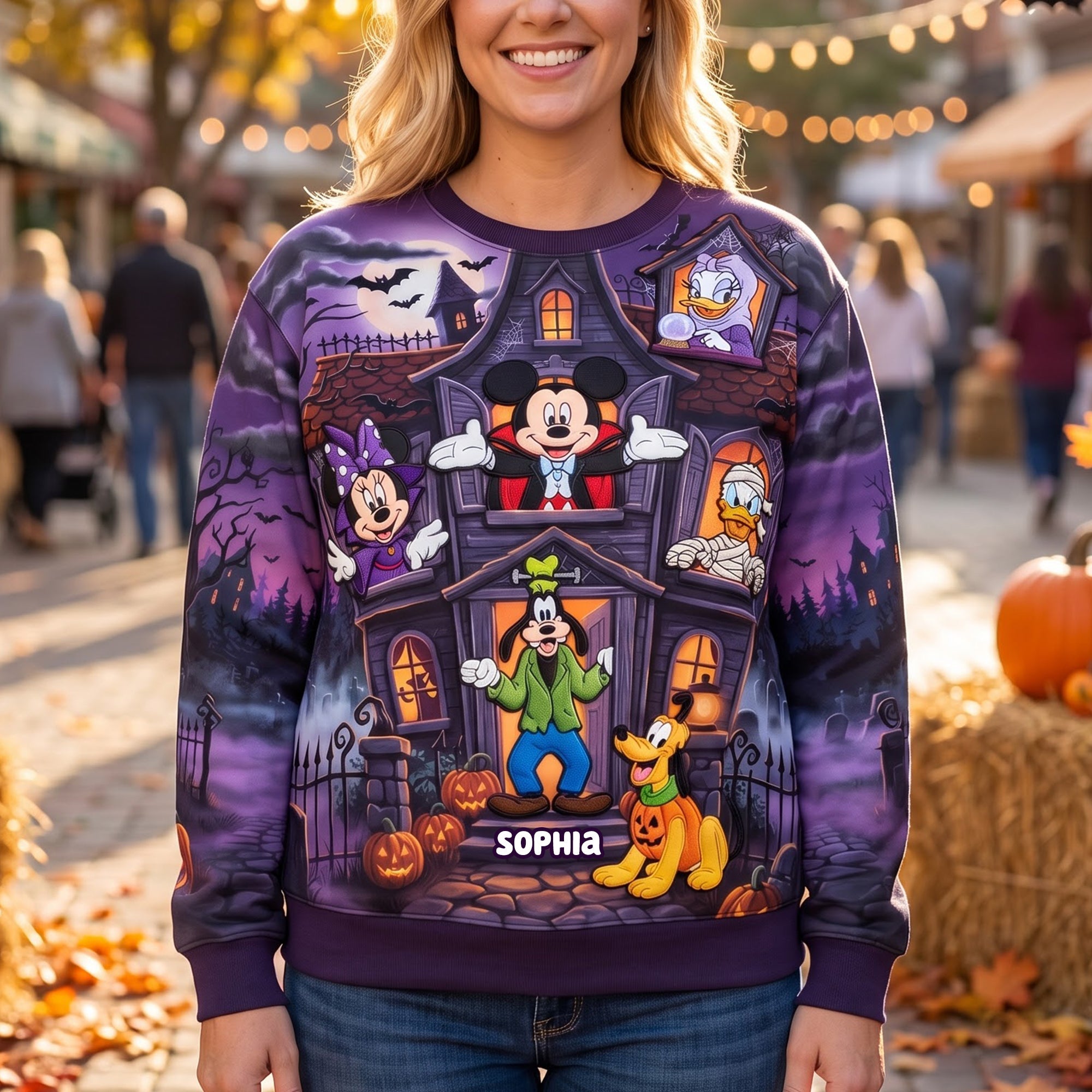 Boo-tiful Memories at the Haunted House - Personalized Halloween Shirt