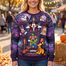 Load image into Gallery viewer, Boo-tiful Memories at the Haunted House - Personalized Halloween Shirt
