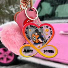Load image into Gallery viewer, Custom Anime-Inspired Couple Keychain - Personalized Valentine&#39;s Day Gifts Keychains PopCulturePrints
