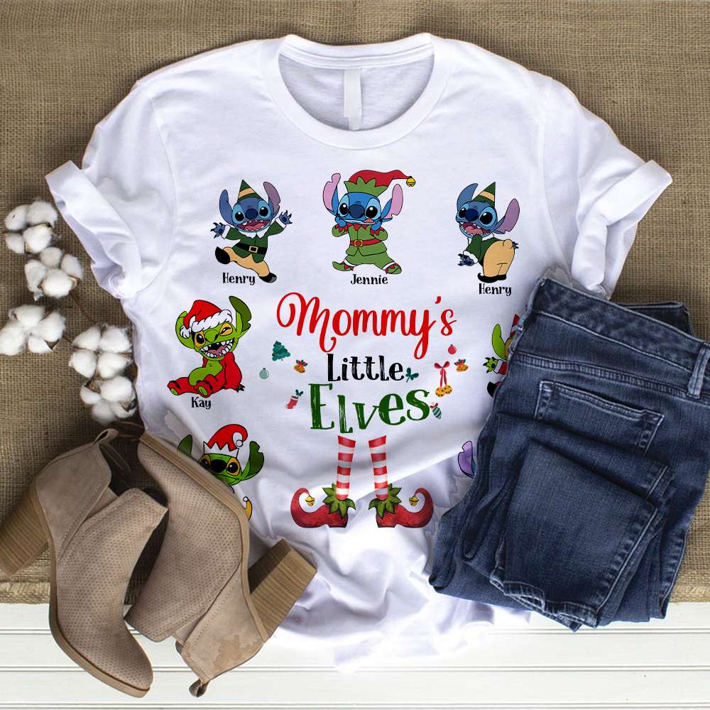 Customizable Christmas Elves Sweatshirt for Mom