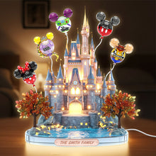 Load image into Gallery viewer, "Celebrate Togetherness with Our Magical Light Box!" - Personalized Balloon Family Acrylic Light Box - Perfect Christmas Gift for Family and Friends Light Box PopCulturePrints

