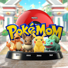 Load image into Gallery viewer, &quot;A Magical Gift for Every PokeMom – Personalized Plaque for Mom and Grandma&quot; Shaped Plaques PopCulturePrints

