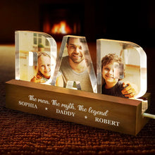 Load image into Gallery viewer, Thank You, Papa! Personalized Custom LED Light - Perfect Gift for Grandpa, Father&#39;s Day, Birthdays Custom Shaped LED Light PopCulturePrints
