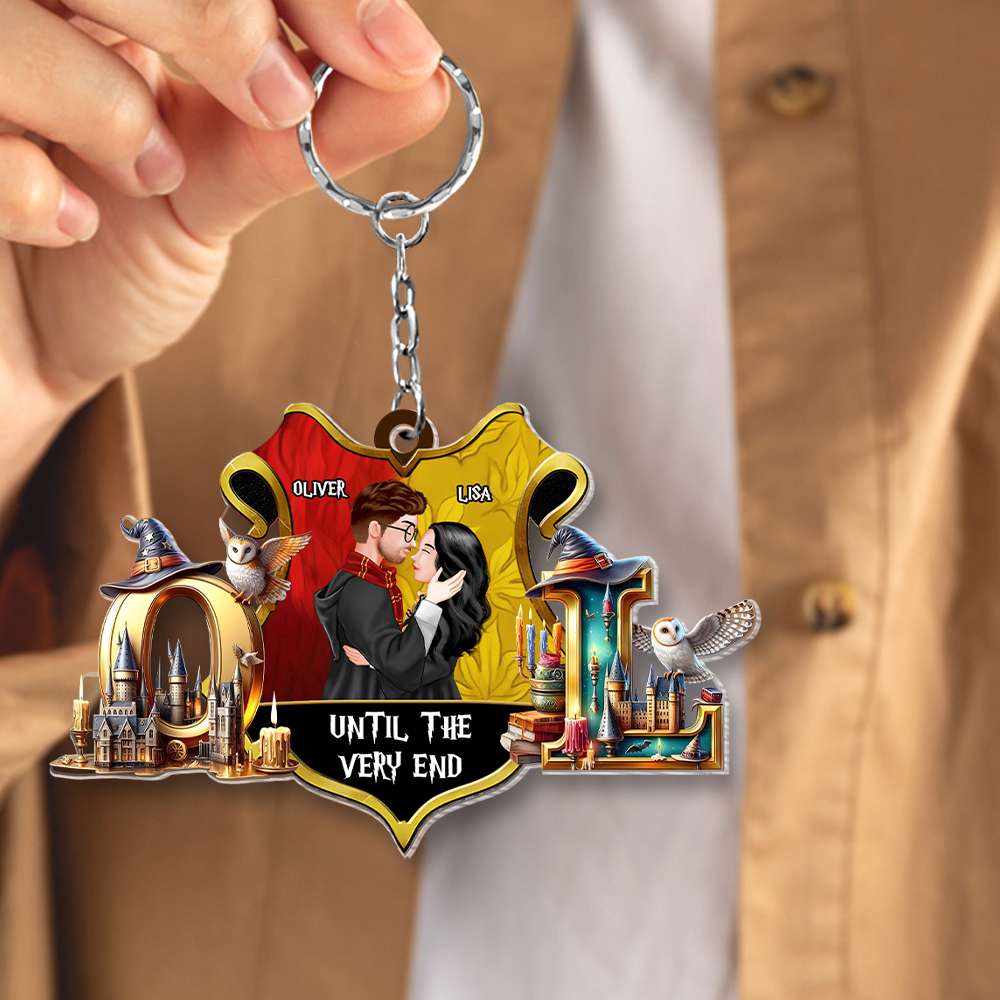 Magical Couple Personalized Acrylic Keychain