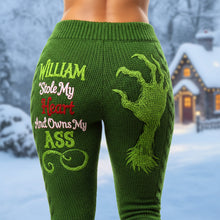Load image into Gallery viewer, &quot;Stole My Heart and Owns My Ass&quot; - Funny Girlfriend Leggings - Personalized Gift for Her Shorts and Pants PopCulturePrints
