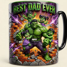 Load image into Gallery viewer, Best Dad Ever Magic Mug - Personalized Gift for Dads, Grandpa, and More! Coffee Mug PopCulturePrints
