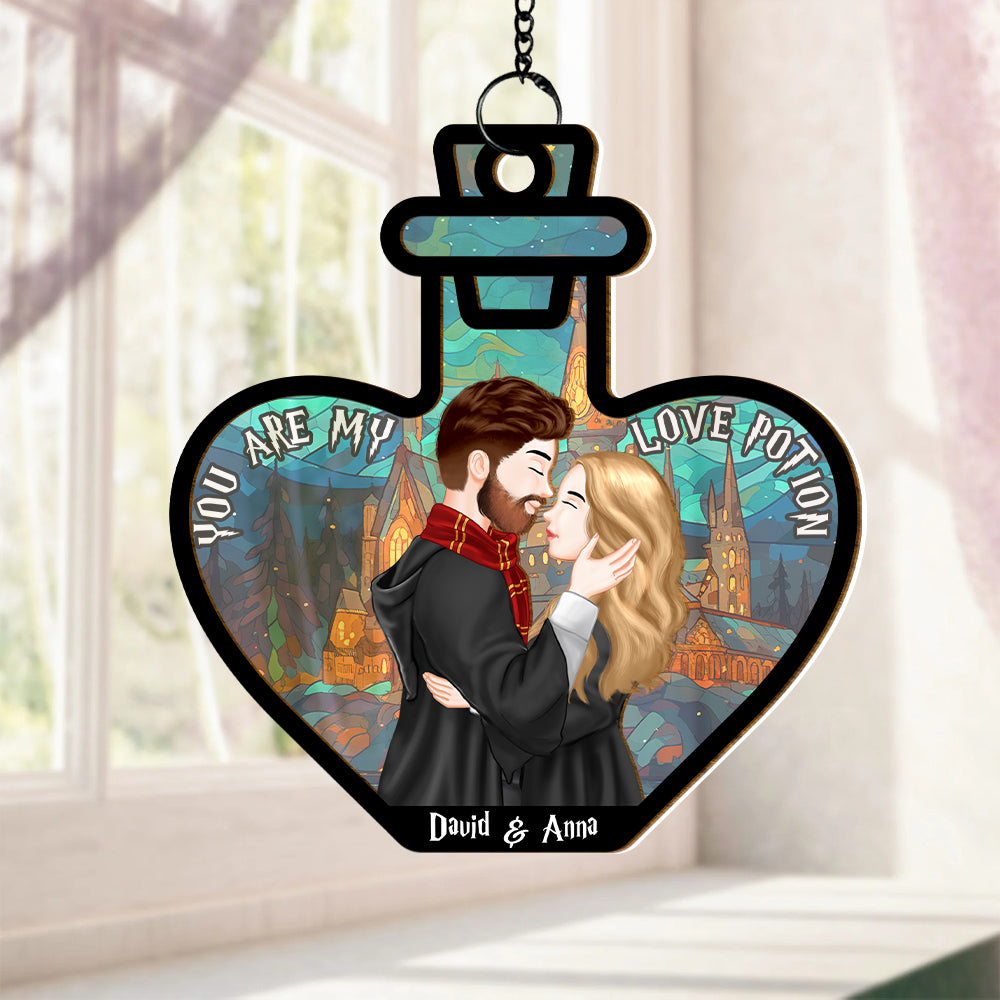 Personalized Love Potion Ornament - Harry Potter Inspired Gift