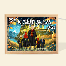 Load image into Gallery viewer, Best Wizard Mom Ever Custom Family Portrait
