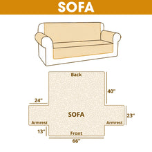Load image into Gallery viewer, "Changed for Good" - Personalized Quilted Sofa Cover - Gift for Best Friends, Home Decor, Any Occasion
