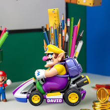 Load image into Gallery viewer, &quot;Ride into Creativity!&quot; - Racing Wooden Pen Holder - Personalized Gift for Kids Pen Holder PopCulturePrints
