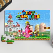 Load image into Gallery viewer, &quot;Best Mom Ever!&quot; - Personalized Jigsaw Puzzle for Mom, Grandma and Loved Ones Jigsaw Puzzles PopCulturePrints

