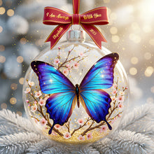 Load image into Gallery viewer, I Am Always With You – Personalized Cardinal Christmas Ornament Ornament PopCulturePrints
