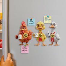 Load image into Gallery viewer, “Didn’t Quit My Job Today” - Committed Coworker Fridge Magnet - Personalized Gift for Colleagues and Work Friends Fridge Magnet PopCulturePrints
