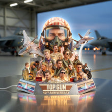 Load image into Gallery viewer, 40 Years of Sky Legends Lightbox - Personalized Anniversary Gift for Top Gun Fans Light Box PopCulturePrints
