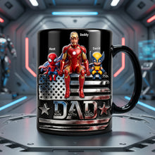 Load image into Gallery viewer, “Dad: The Man, The Myth, The Legend” - Marvelous American Dad Magic Mug, Personalized Gift for Dads Coffee Mug PopCulturePrints
