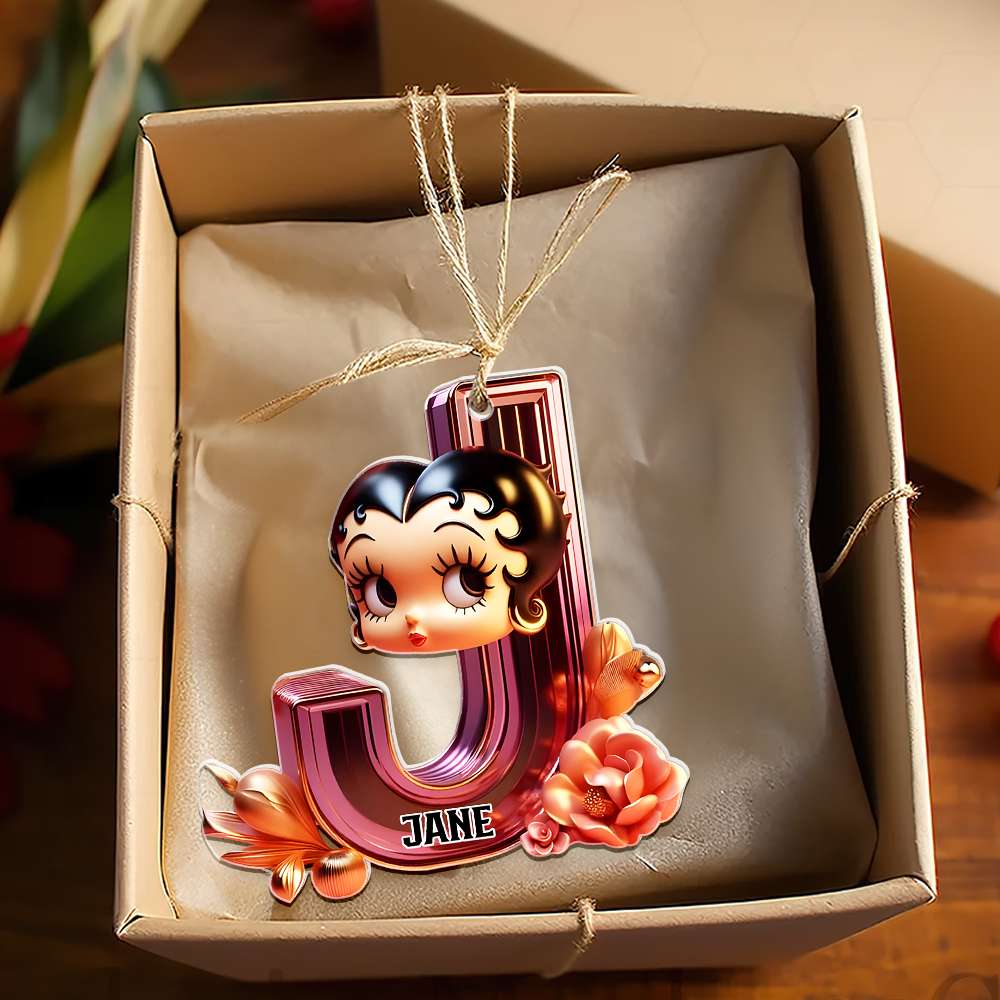 Personalized Movie Lover Alphabet Ornament - Christmas Gift Ornament PopCulturePrints