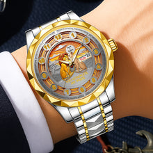 Load image into Gallery viewer, You Complete My Pride - Personalized Men's Stainless Steel Watch Men's Watch PopCulturePrints

