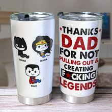 Load image into Gallery viewer, Legendary Dad Personalized Tumbler Tumbler Cup PopCulturePrints
