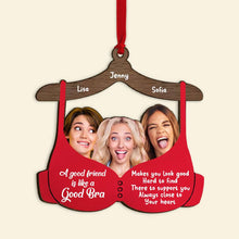 Load image into Gallery viewer, Personalized Funny Friends Wood Ornament - Christmas Gift Idea Ornament PopCulturePrints
