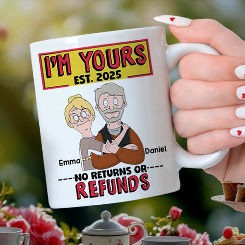 Personalized Couples Coffee Mug - Unique Valentine's Day Gifts for Special Occasions Coffee Mug PopCulturePrints