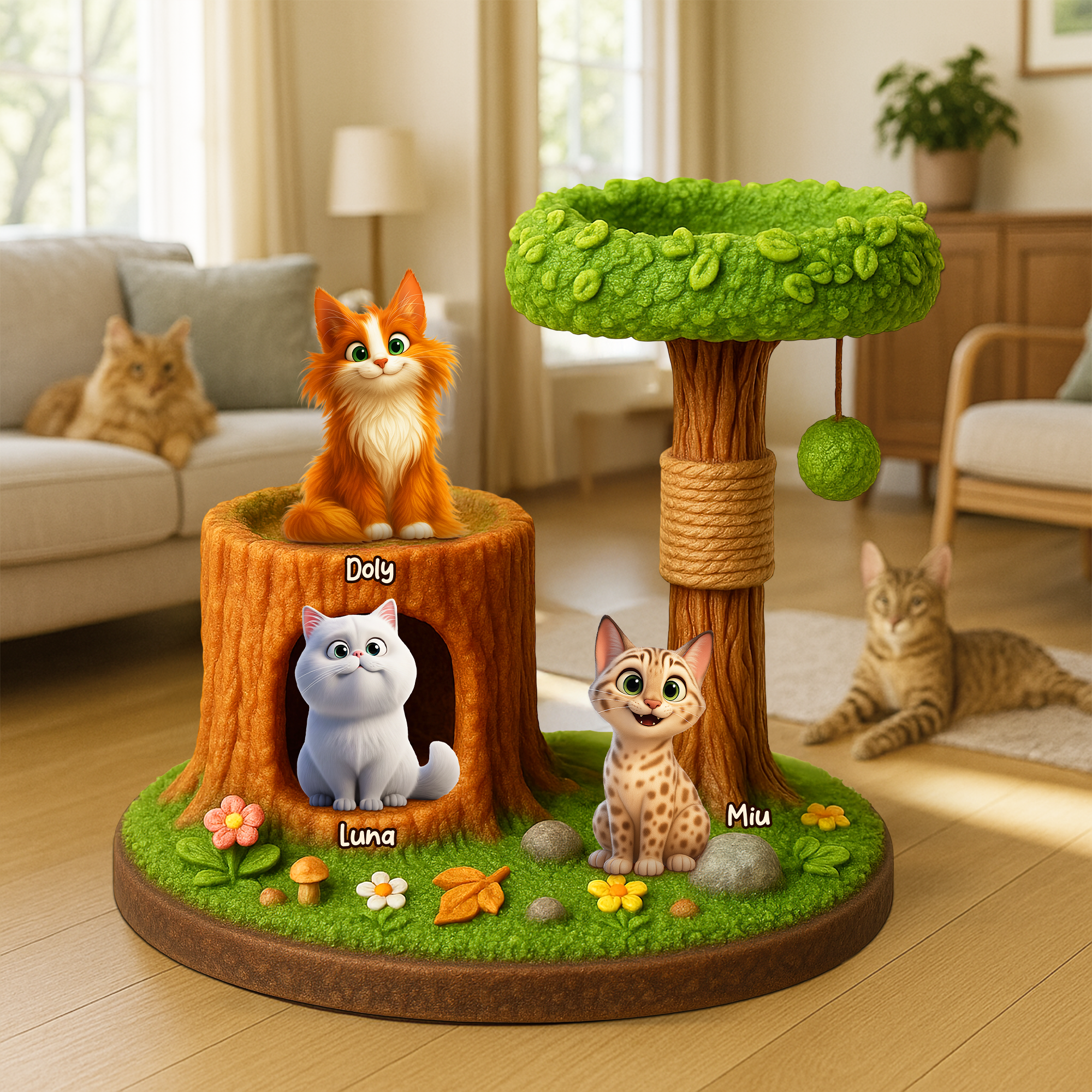 Personalized Cat Acrylic Plaque - A Unique Gift for Cat Lovers Shaped Plaques PopCulturePrints